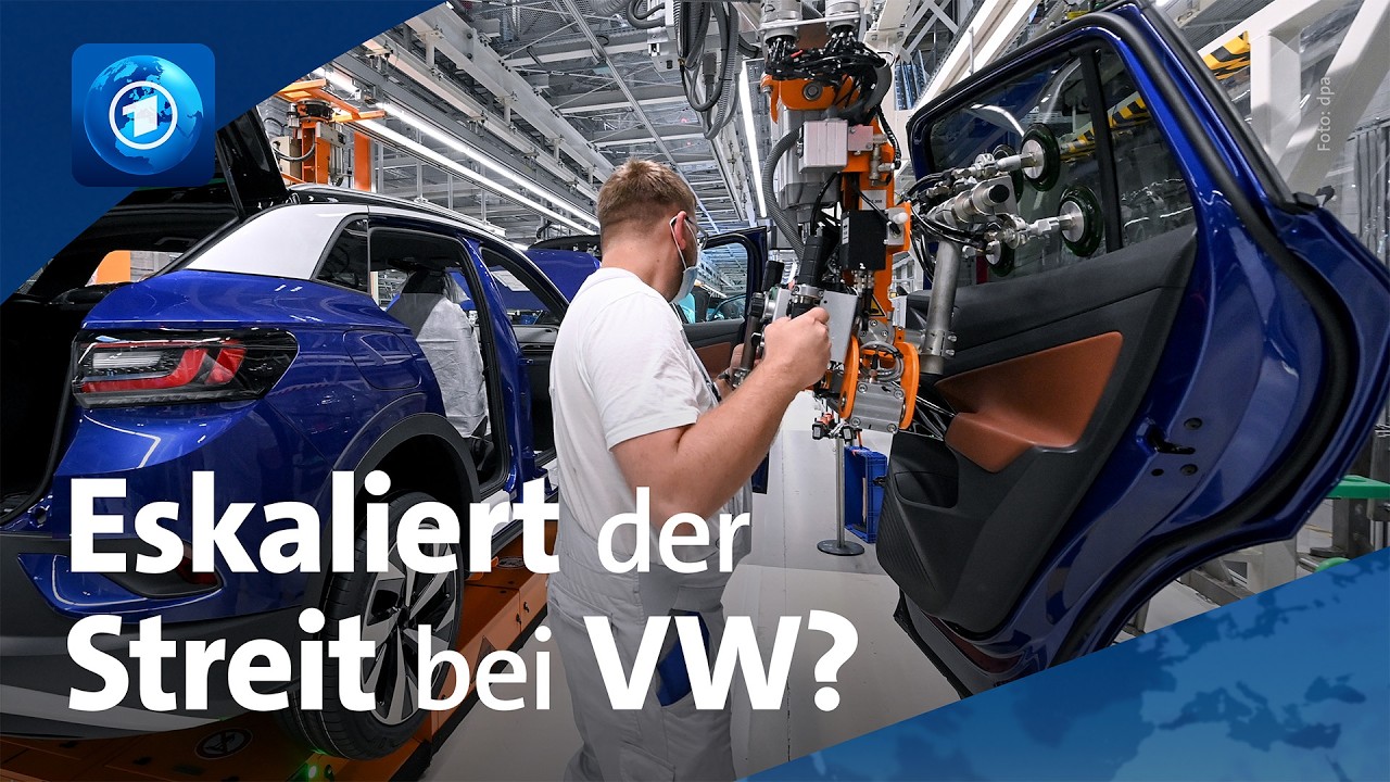 „Unverhohlene Drohungen eines Streiks" – ARD-Reporter zum Ringen um Sparkurs bei VW