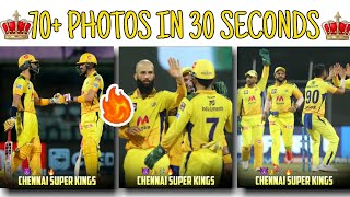 CHENNAI SUPER KINGS STATUS 2021🔥👑 70+photos in 30 seconds 😎