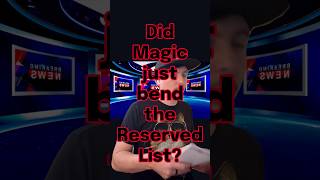 What even IS the reserved list anyway? #mtg #magicthegathering #secretlair #deadpool #tradingcards