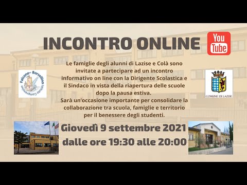 Incontro Dirigente I.C. - Sindaco Lazise