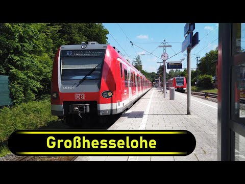 S-Bahn Station Großhesselohe - Munich 🇩🇪 - Walkthrough 🚶