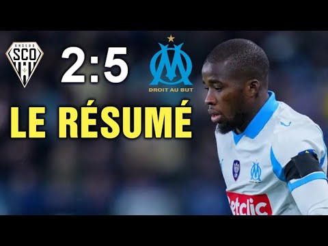 Angers - Marseille 2-5 Le Résumé | Ligue 1 2025/26 | Angers OM Olympique de Marseille
