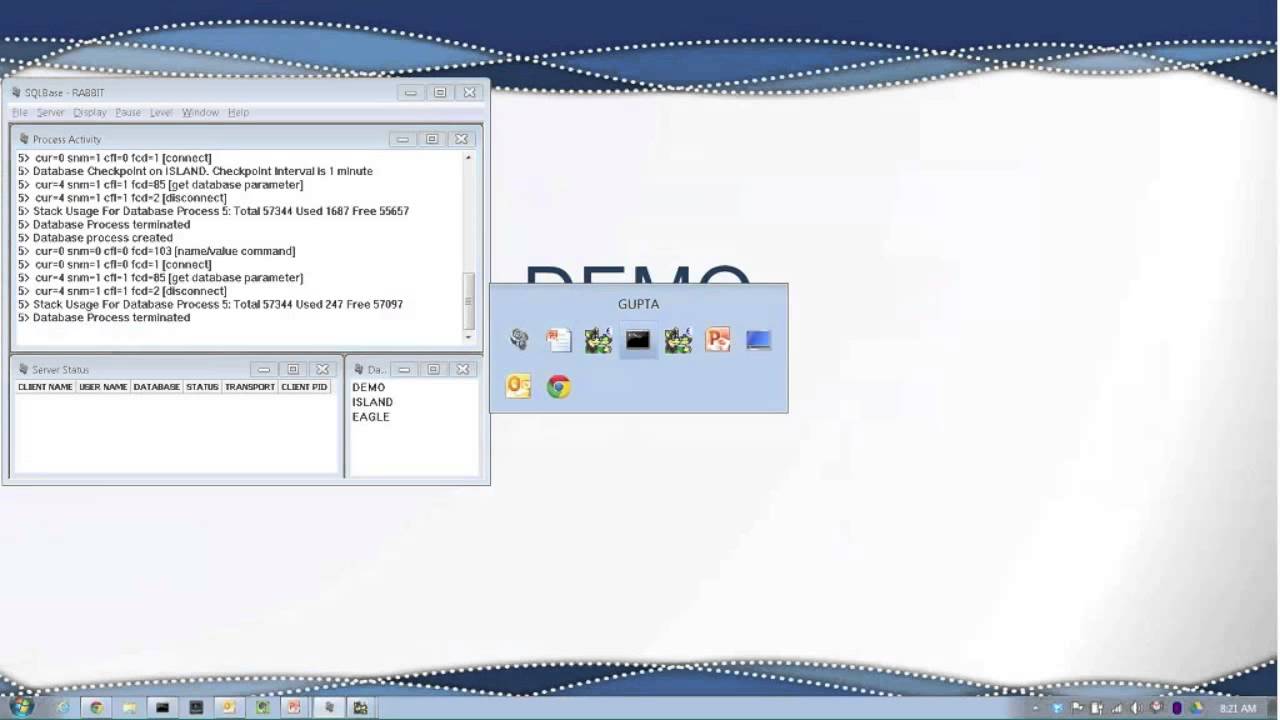 SQLBase 11.7 - The New Database Drivers