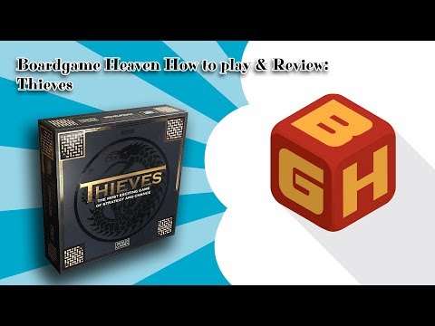Boardgame Heaven Unboxing, How To Play & Review: Thieves