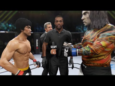 Bruce Lee vs. Big Bug - EA Sports UFC 2 - Dragon Fights 🐉