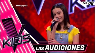 Audiciones a Ciegas: Camila Álvarez &#39;Todo mi corazón&#39; | Programa 06 | La Voz Kids México