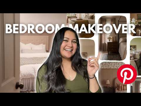 EXTREME BEDROOM MAKEOVER 2025 | DIY WALL MOULDING & AESTHETIC PINTEREST TRANSFORMATION