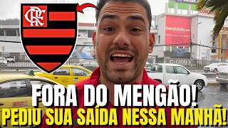 ACABOU A BRINCADEIRA! NÃO JOGA MAIS NO MENGÃO?! TORCIDA FOI A LOUCURA! NOTÍCIAS DO FLAMENGO!