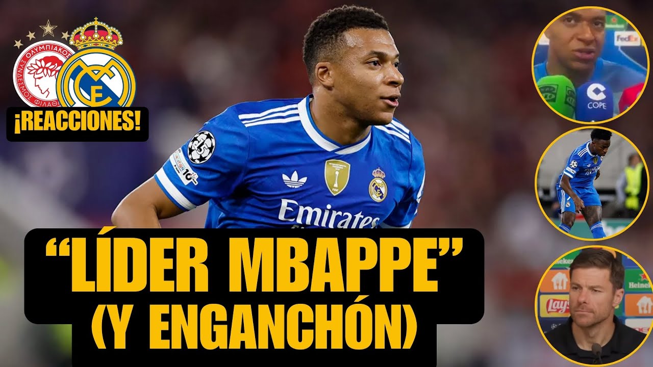 MBAPPE PONE EN SU SITIO A UN PERIODISTA Y SE RINDE A VINICIUS