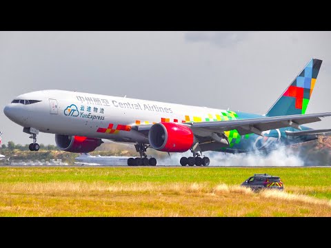 ✈️100 BIG PLANE TAKEOFFS & LANDINGS at PARIS CDG | 4K | Plane Spotting at Paris Charles de Gaulle