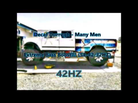 Decaf Dorrough - Many Men Extreme Bass Boost