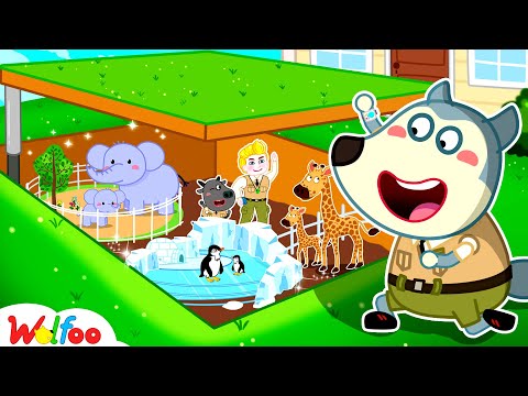 I Built a SECRET Zoo in My House! 🦁🏡 | Wolfoo New Episodes 2025 | Kids Cartoon