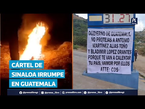 Cartel de Sinaloa ingresa a Guatemala para ejecutar ataques contra el cartel Chiapas‑Guatemala