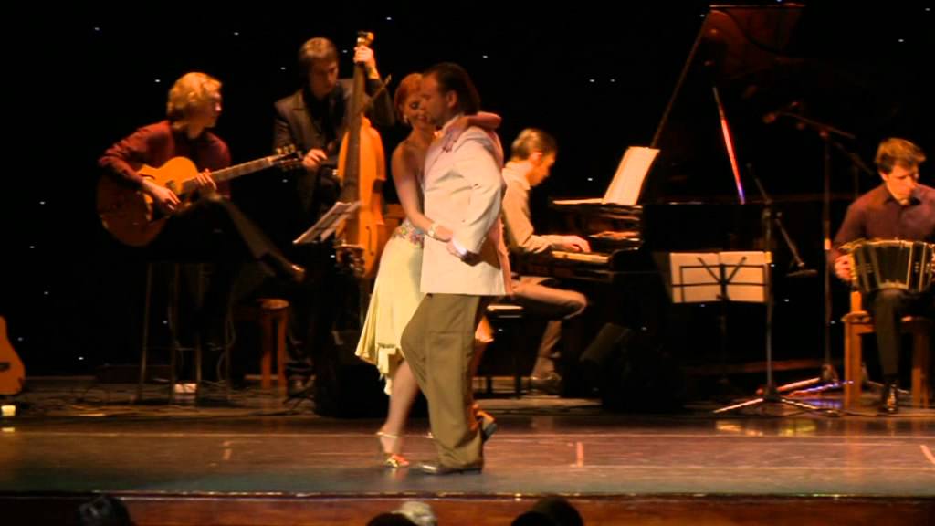 Video thumbnail for Julia Zueva Alexey Barbolin Canyengue style Soledad orquesta