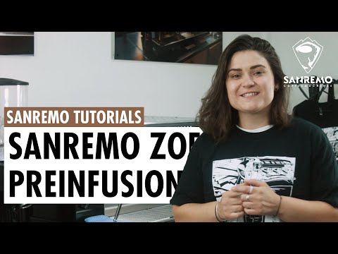 Pre-infusion Basics on the Zoe | Sanremo Tutorials