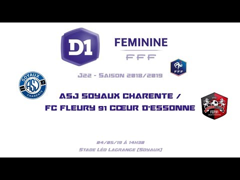 [F] D1F - 18/19 - J22 - ASJ Soyaux / FC Fleury 91 - 04-05-19 - Après-match - Le Live