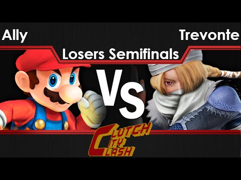 CCC  - Ally (Mario) vs TA | Trevonte (Sheik) Losers Semifinals - Smash 4