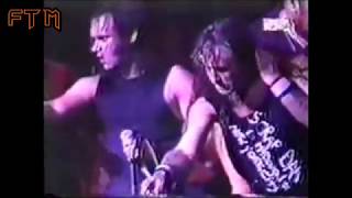 Blaze Bayley e Steve Harris si infuriano con uno spettatore in Cile dopo un suo sputo (1996) SUB-ITA