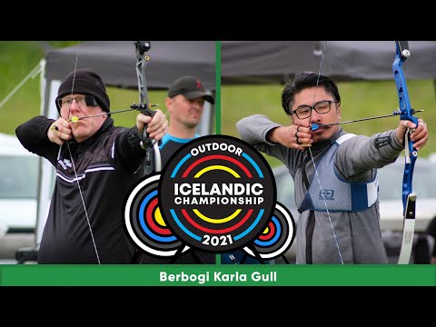 Ólafur VS Izaar - Barebow Men Gold Icelandic Outdoor Championship 2021