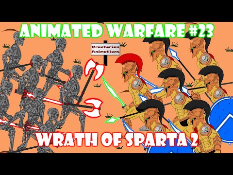 Wrath Of Sparta 2 | Spartans Vs Terminators | Animated Warfare #23