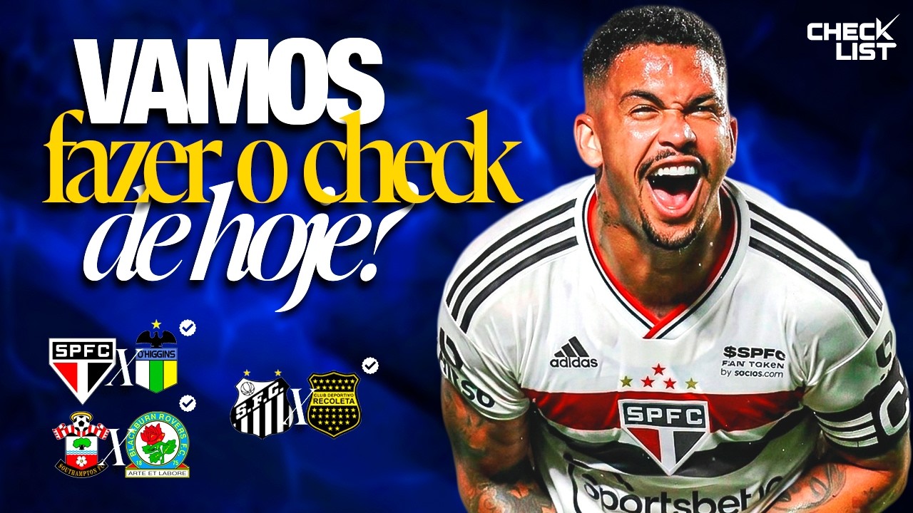 São Paulo, Santos e Europa! Análises e palpites do dia! - CHECKLIST EP. 002 - 14/04/26