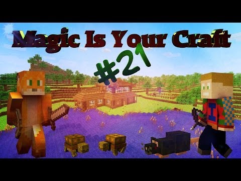 Minecraft - Magic Is Your Craft;  Episode 21 - Fossil Discoveries & Dragon's Fault!