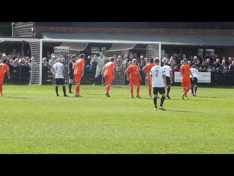 Royston Town FC versus Aylesbury United - Penalty 1