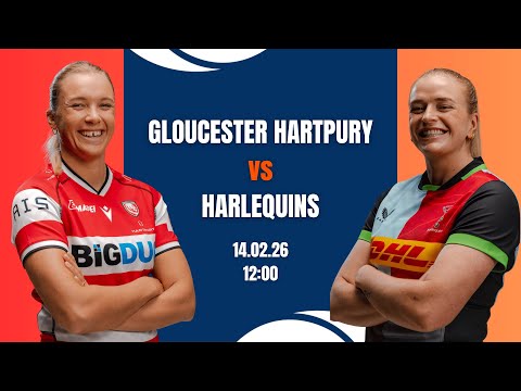 LIVE Premiership Women's Rugby | Gloucester Hartpury vs Harlequins