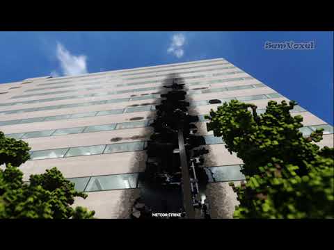 Inside the building when the meteor hit | Teardown