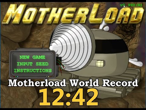 Motherload Any% Glitchless in 12:42 [Former World Record]