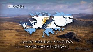 Kadr z teledysku Argentine Falklands War Propaganda Song tekst piosenki National Anthems & Patriotic Songs