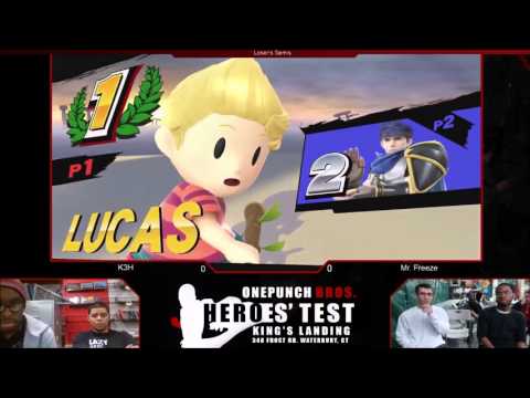 Heroes' Test #9: Loser's Semis - Mr Freeze (Ike) vs K3H (Lucas)