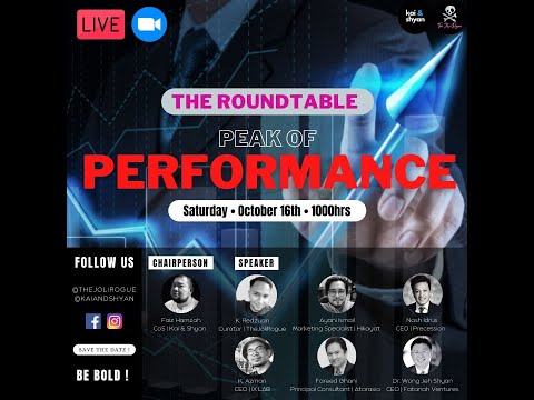 TJR x KSV Roundtable: Peak of Performance 16 October 2021