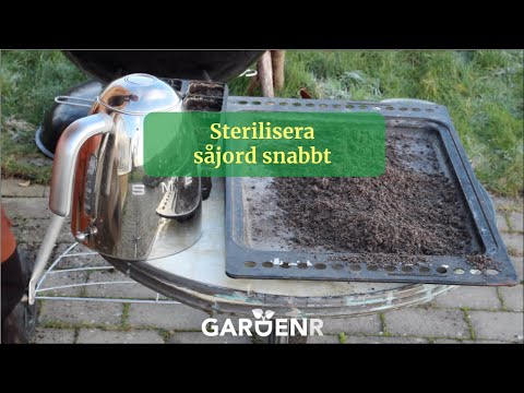 Sterilisera såjord snabbt - Trädgårdshacks med GardenR