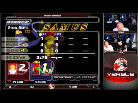07/05/15 Versus Weekly Melee - ESAM (Samus) vs Elliot (Peach)