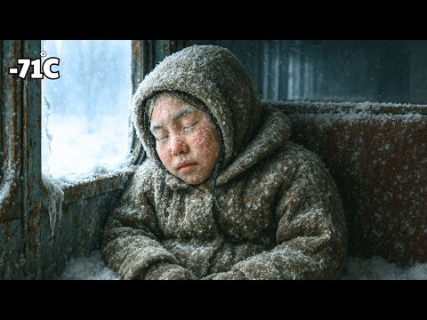 Following a Yakut Nomad Girl’s Harsh Winter Train Journey | A Survival Story From Russia to Yakutsk