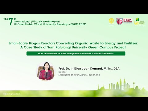 Prof. Dr. Ir. Ellen Joan Kumaat, M.Sc., DEA, Rector, Sam Ratulangi University, Indonesia