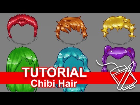 Tutorial: How to Draw Chibi Hair [Six Ways!] (For...