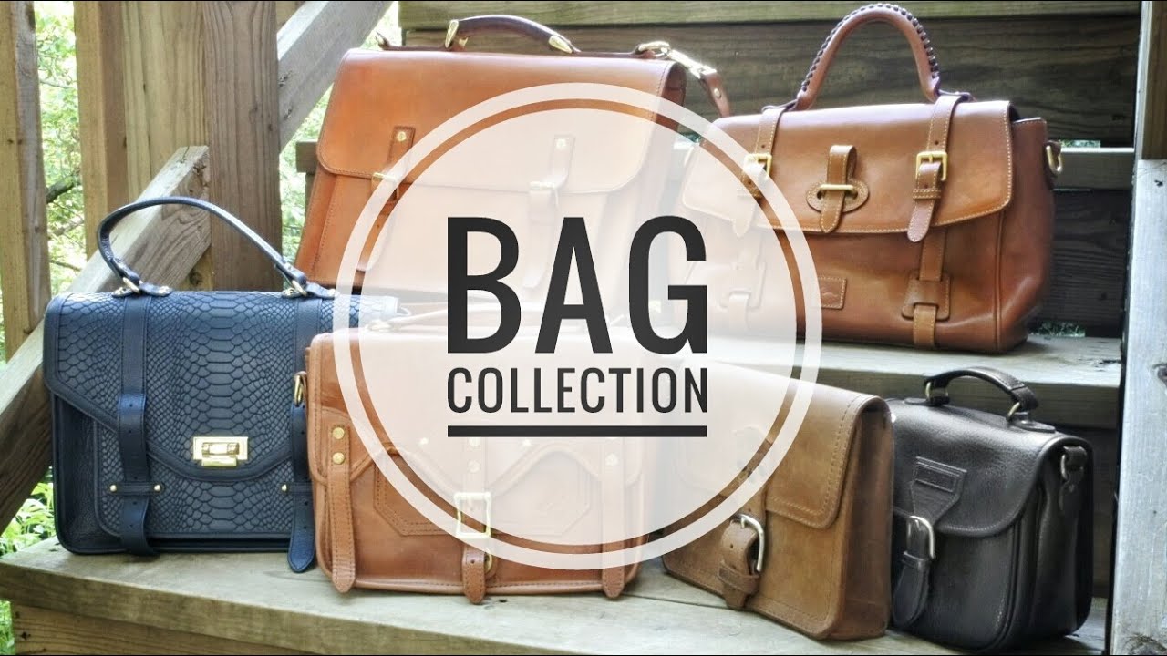 My Best Leather Bags - Collection Video (Whipping Post,  Saddleback, Madewell, Dooney & Bourke)
