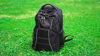 Amazon Basics Laptop Backpack REVIEW (Cheap Black Backpack for Men, Women, School, College, Travel)