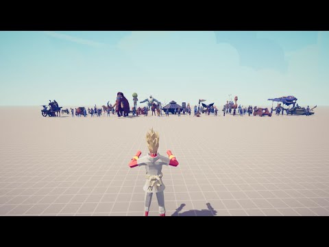 Super peasant VS every unit at once | TABS