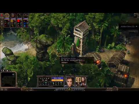 Spellforce 3 Lets Play Part 34 Waldschatten Part 2 Der Kommandant der Soldaten,Ianna