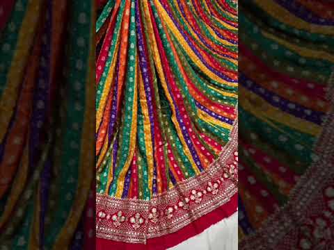 Multicolor Pure Dola Silk Jaccord