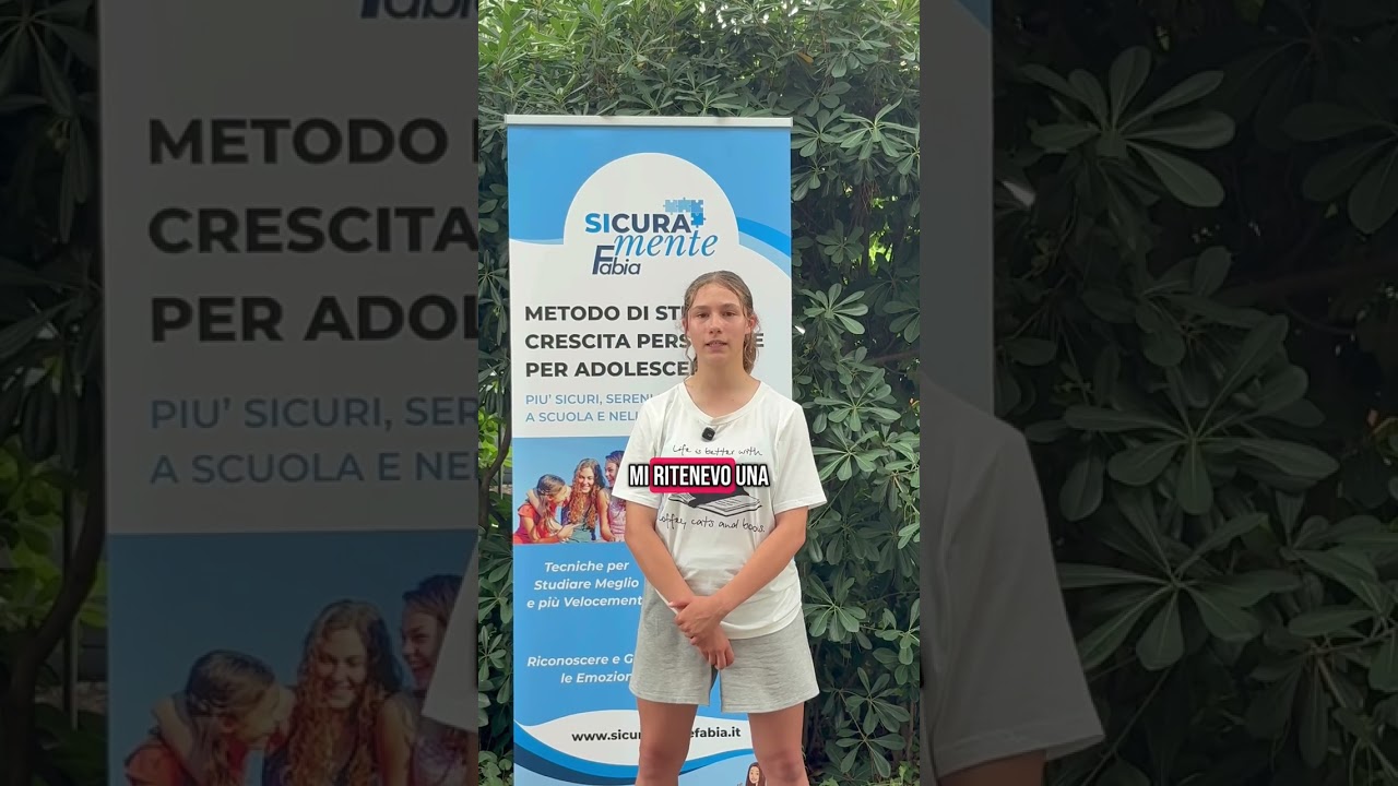Testimonianza di Giulia - SicuraMente Campus - Estate 2025