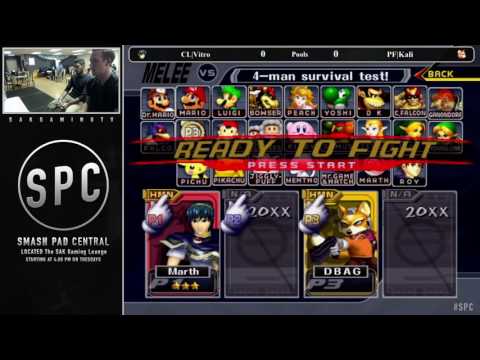 SPC 25 Pools - CL|Vitro (Marth) vs PF|Kali (Fox)
