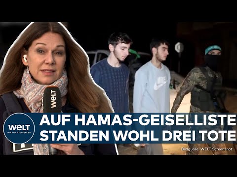 KRIEG GEGEN HAMAS: Verhandlung um tote Geiseln – Darum kann Israel keine Leichnamen akzeptieren