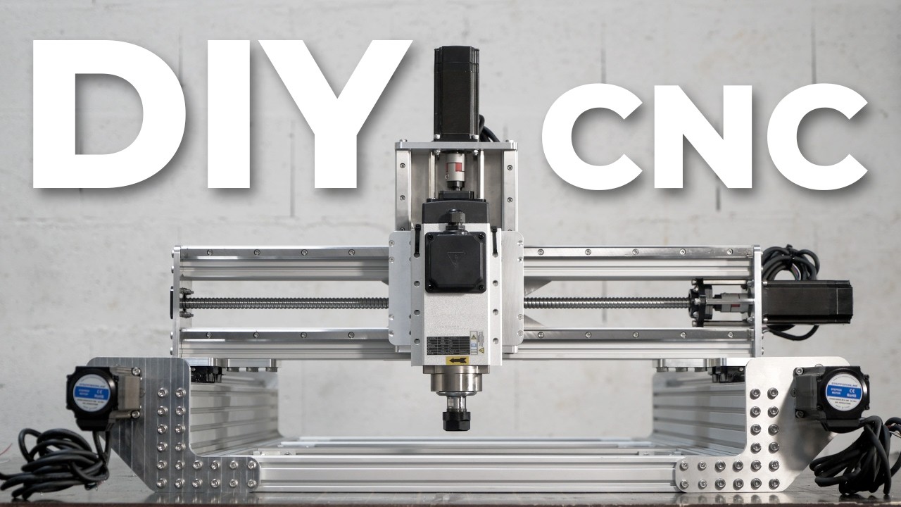 I Engineered and Built a CNC Machine From Scratch