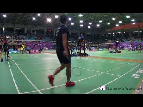 20180512全國羽球團體賽SF男甲第五點王子維(合庫A)VS呂家弘(亞柏A)3-1