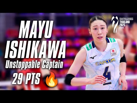 ISHIKAWA ON 🔥 | Mayu Ishikawa Highlights vs Ukraine 🏐 | World Championship 2025
