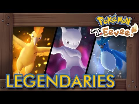 Pokémon Let's Go Pikachu & Eevee - All Legendary Pokémon Locations